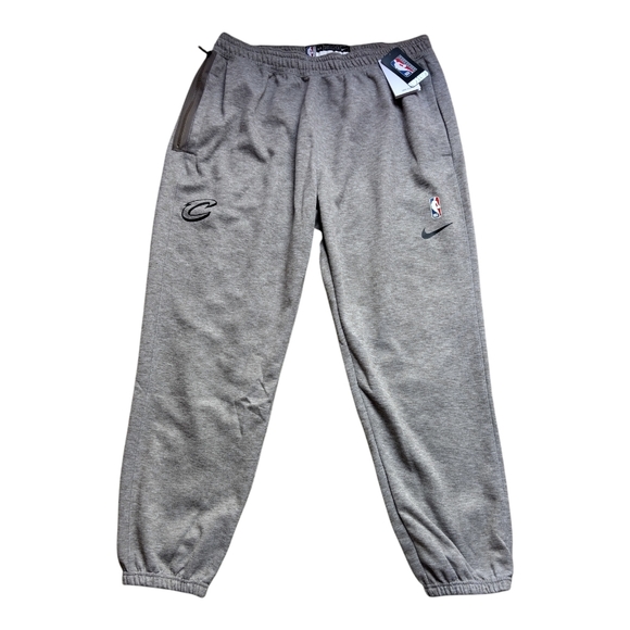 Men's Nike Cleveland Cavaliers Gray/Brown Sweatpants NWT XXL Polyester